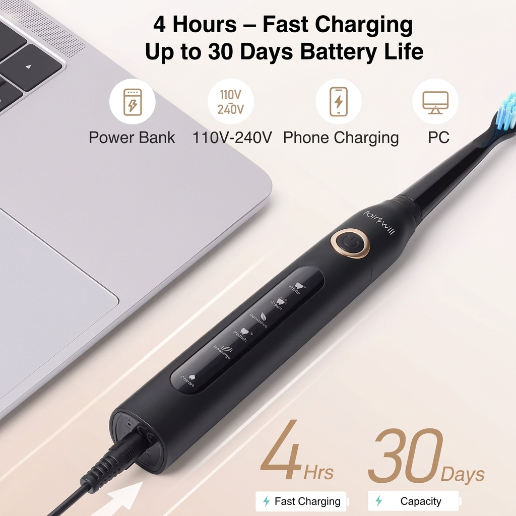 Fairywill V1 Professional Water Flosser With sonic technology for cleaner teeth and improved oral hygiene