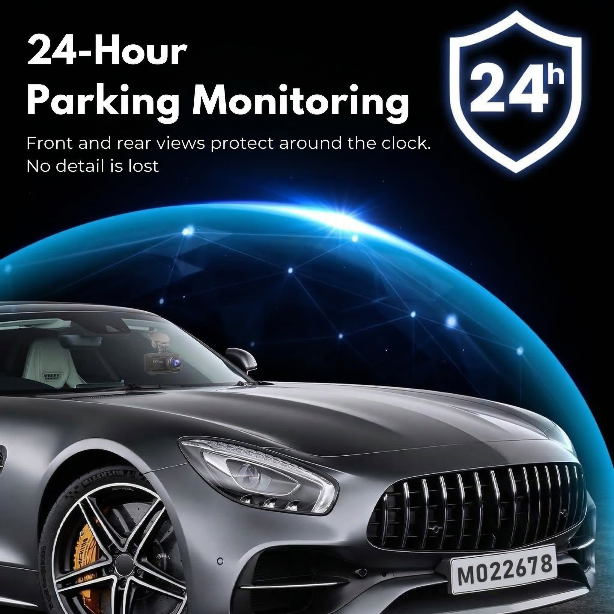 4K Dash Cam with 3.9” Screen by Avolo